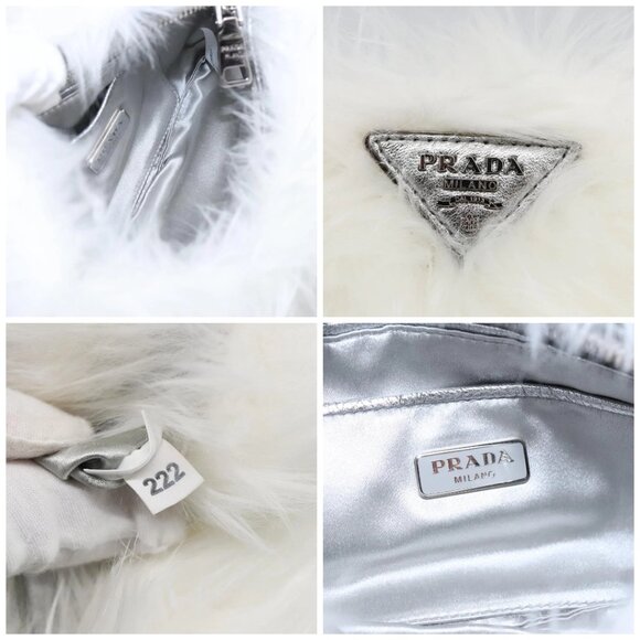 PRADA Pouch White Auth - Picture 14 of 15
